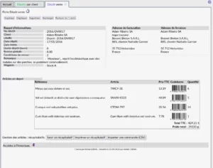Librial : gestion des dépôts-ventes